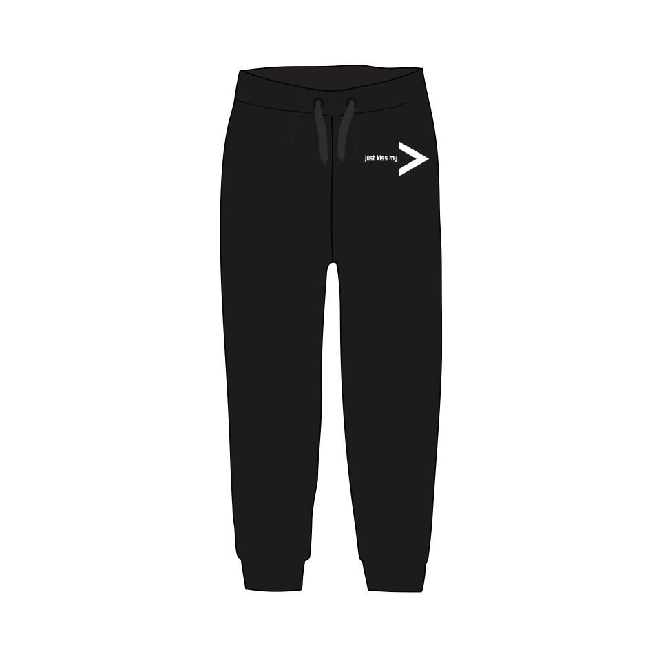 Jogging Pants "Just Kiss My"